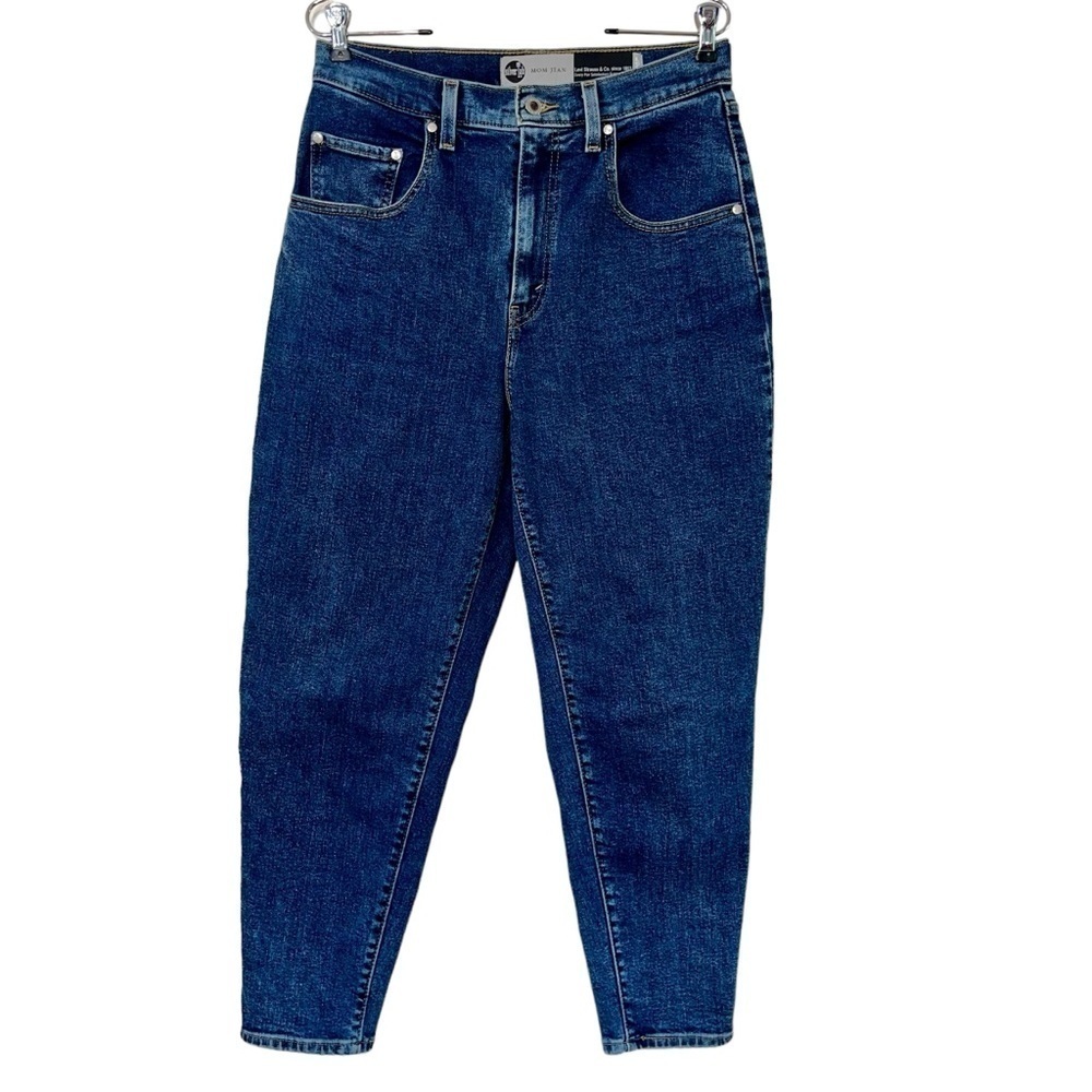 Levi's Silver Tab Mom Jean Med Wash High Rise Tapered Leg Women's Sz 30X26 - Picture 2 of 14